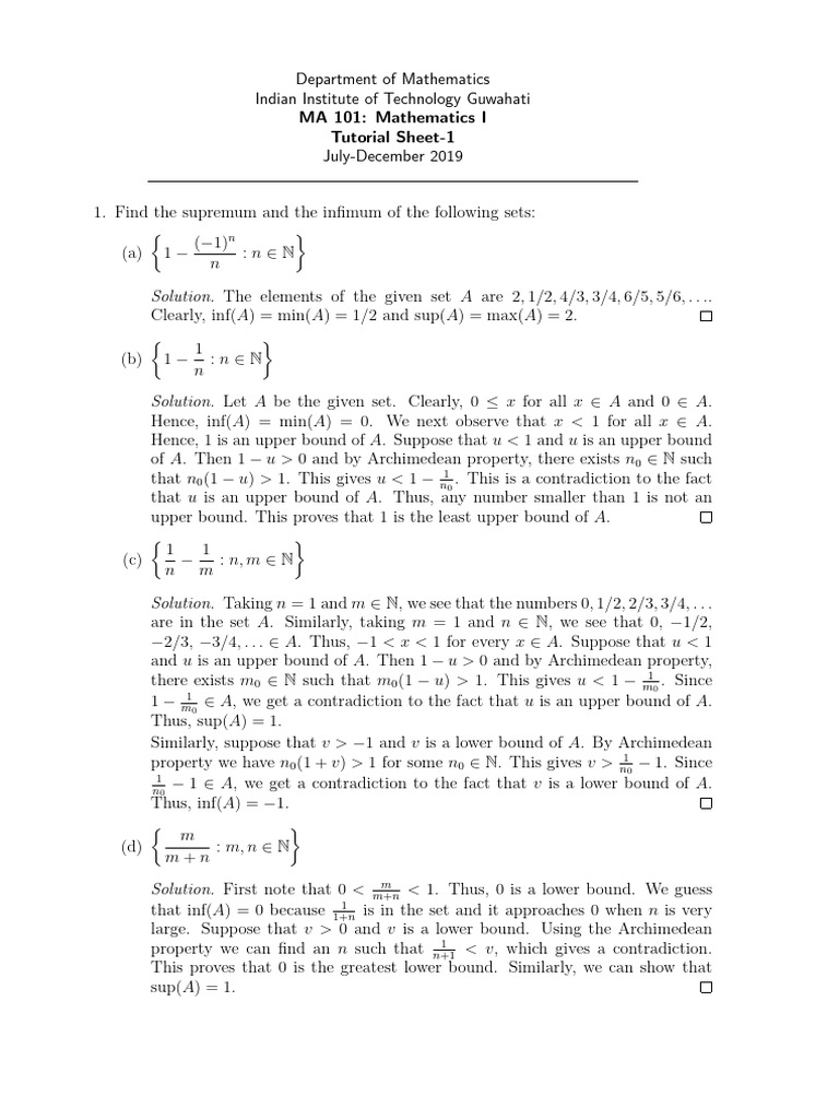 Solution 1 | PDF | Number Theory | Elementary Mathematics