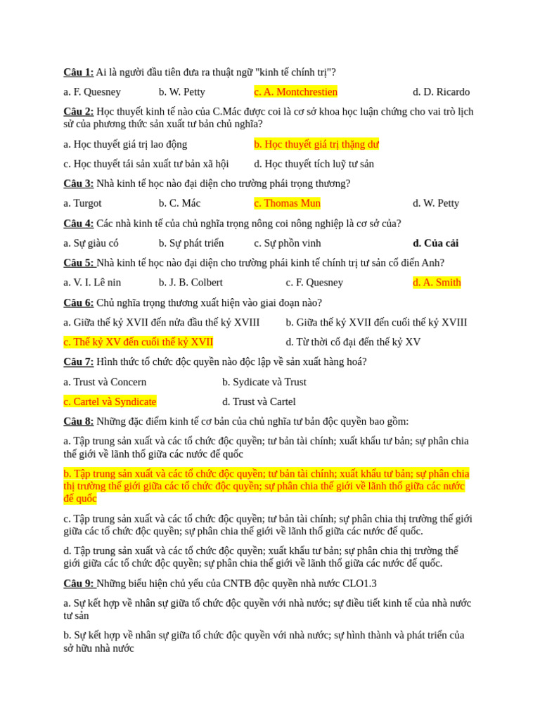 Chương 1 KTCT | PDF