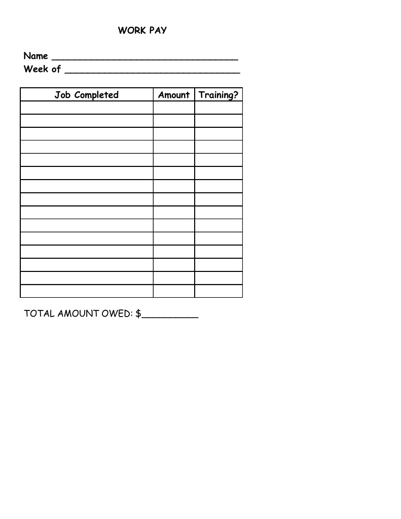 Work Pay | PDF | Finance & Money Management