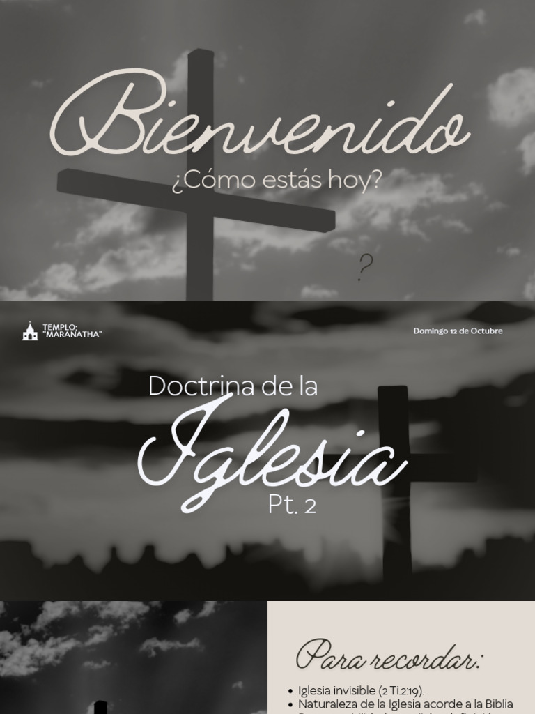 Doctrina y Comunidad de la Iglesia | PDF | Iglesia cristiana | Cristo ...