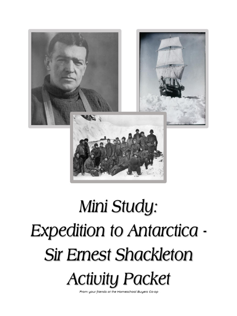 Shackleton's Antarctic Expedition Study | PDF | Antarctica | South Pole