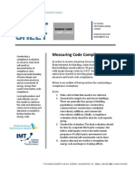 Measuring Code Compliance Fact Sheet