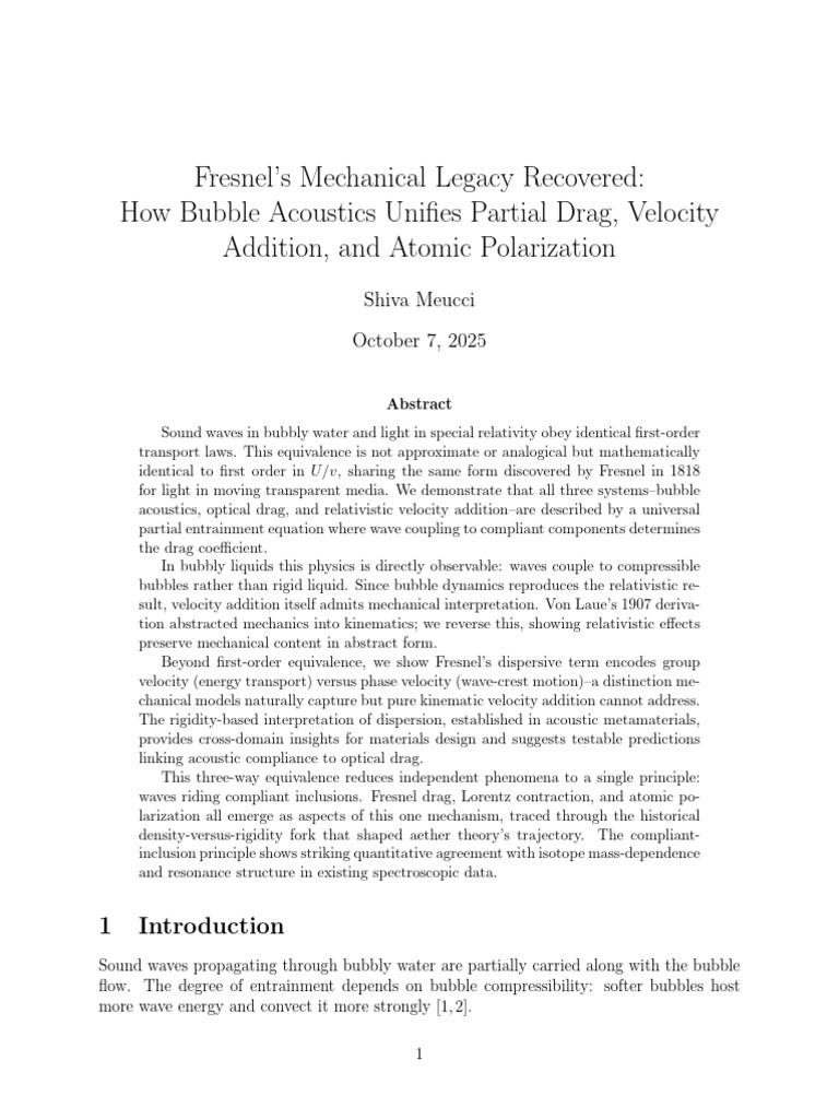 2510.19833v1 | PDF | Special Relativity | Waves