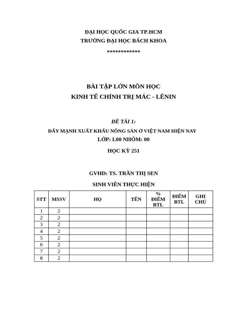 BTL KTCT Chu de 1 | PDF