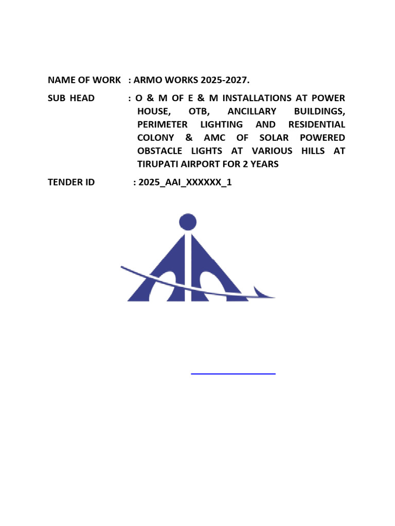 E Tender Document PH | PDF