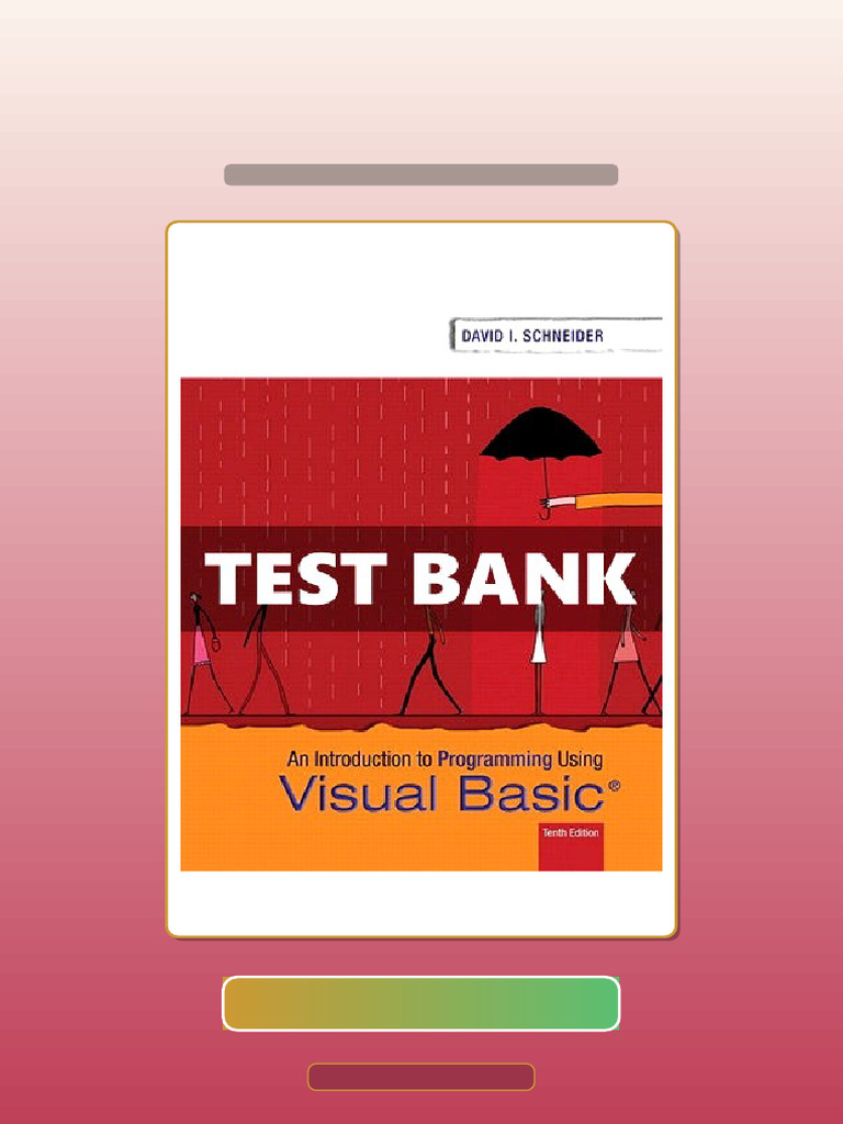 Ultimate Bundle Introduction To Programming Using Visual Basic 10th ...