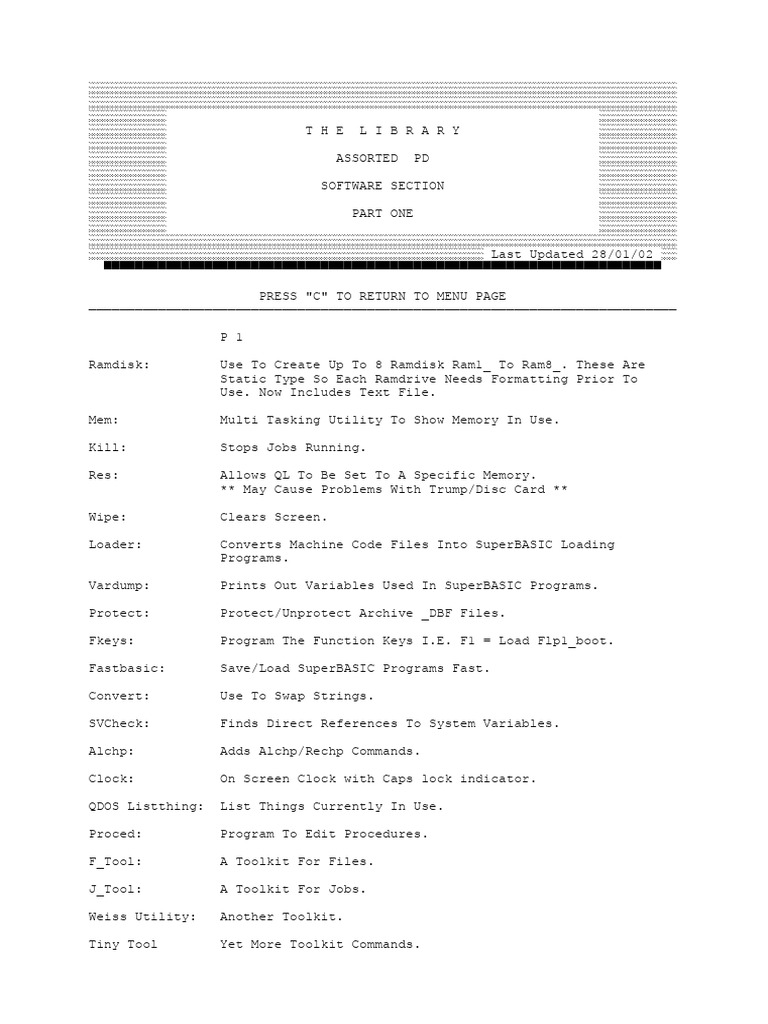 The Library | PDF | Zip (File Format) | Computer File