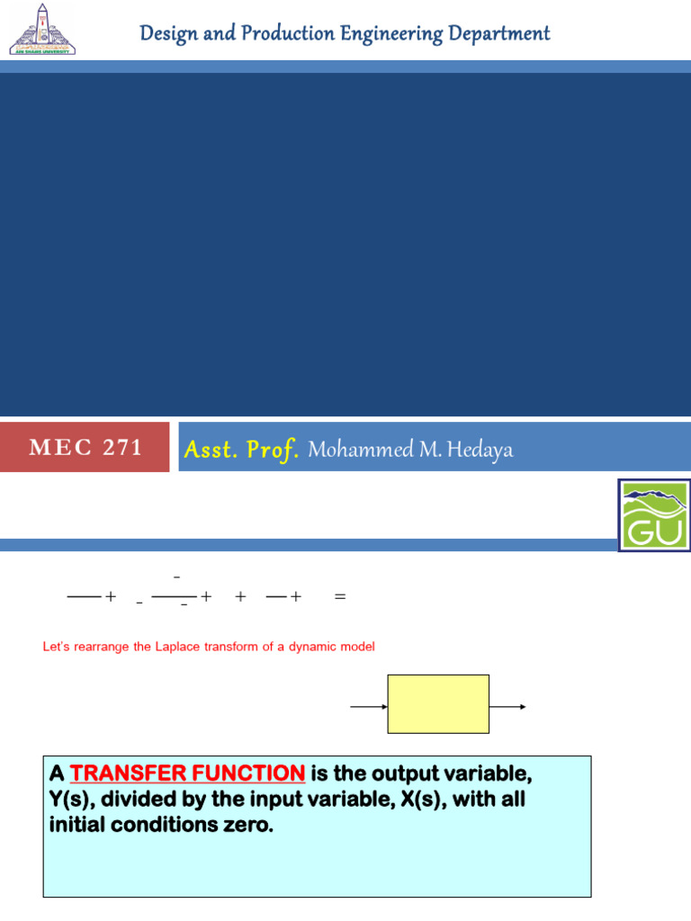 Lecture 4 29 | PDF | Control Theory | Applied Mathematics