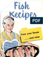 Fish Recipes Cookbook 1952