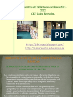 Presentacion Para Encuentros de Bibliotecas Escolares 2011-2012