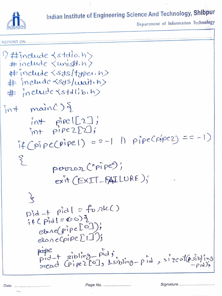 1st Part Os Assignment | PDF