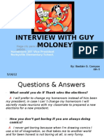 Interview With Guy Moloney