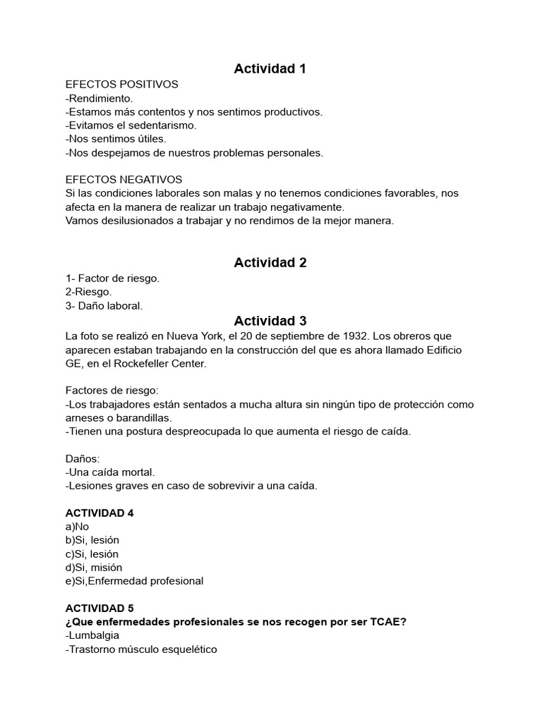 Actividades Tema 2 Fol | PDF