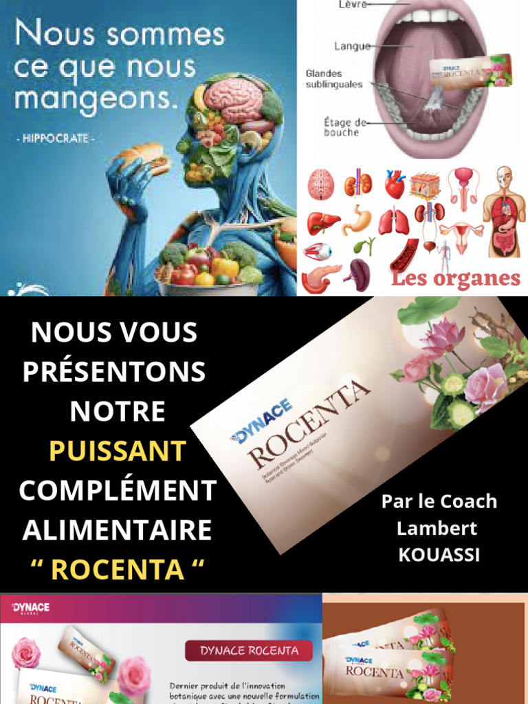 Bienfaits et Prix du Complément Rocenta | PDF | Cancer | Fibre alimentaire