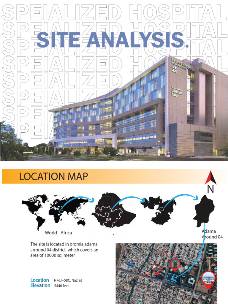 Site Analysis for Specialized Hospital | PDF | Transport