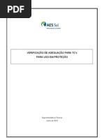 Calculo de Saturacao de TCs