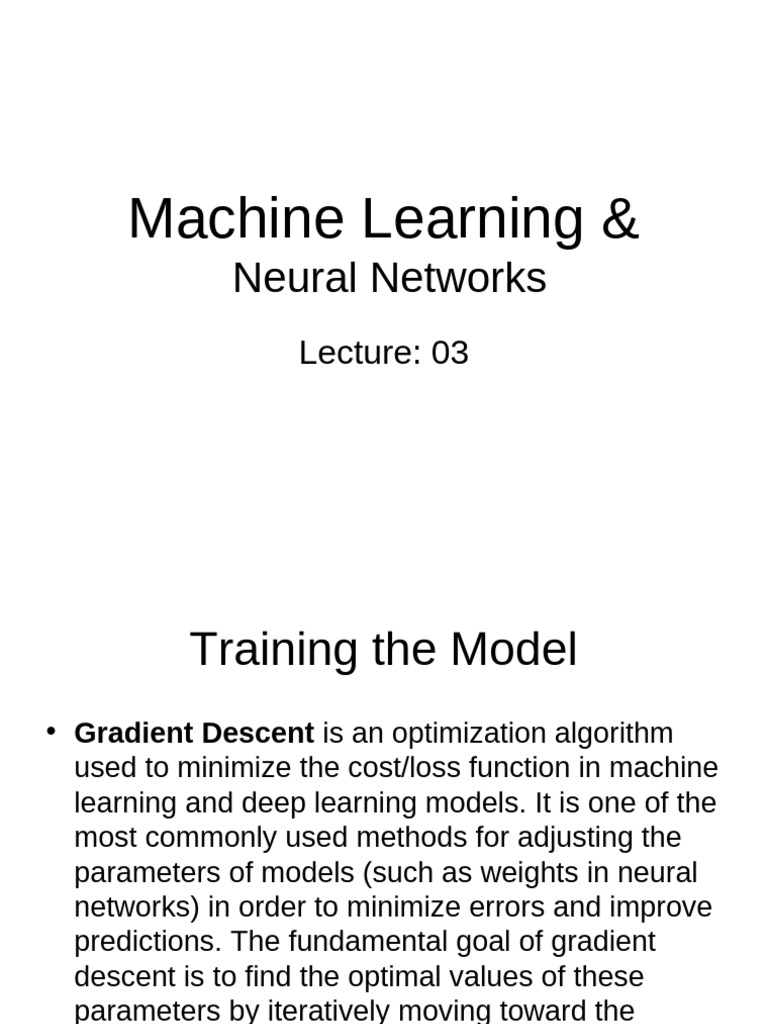 Machine Learning 03 | PDF