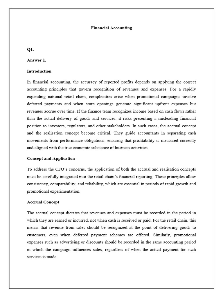 Financial Accounting | PDF | Expense | International Financial ...
