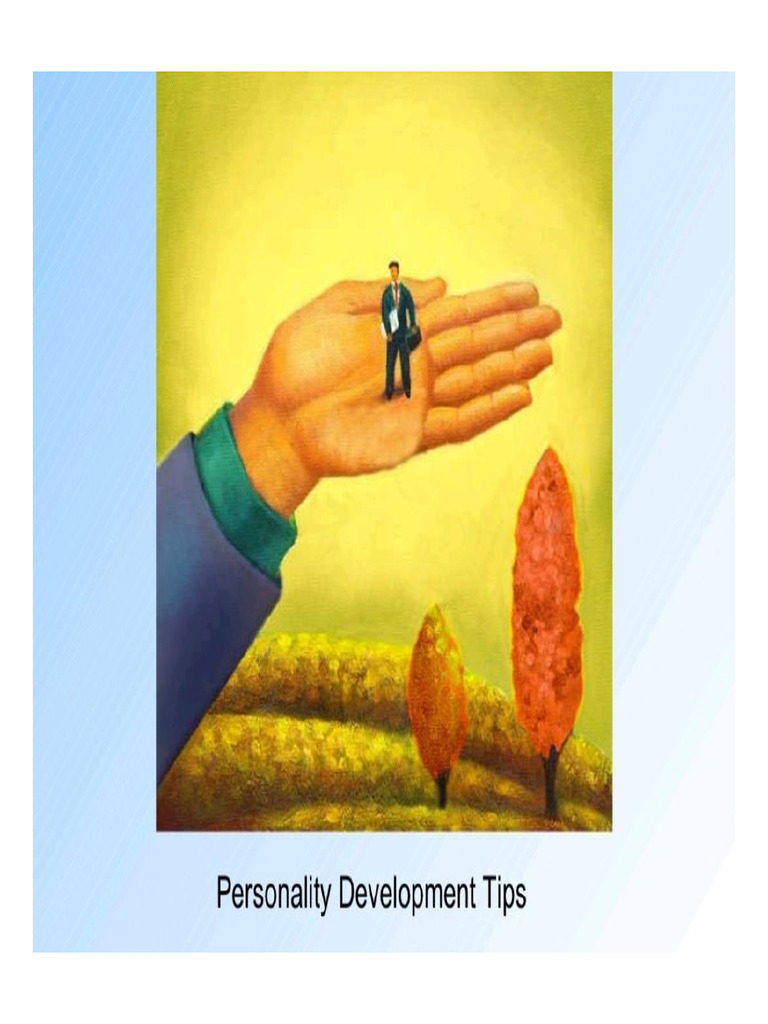 Personality Development Tips | PDF
