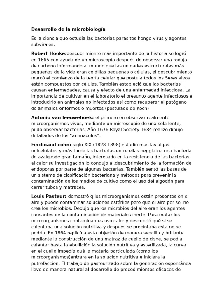 Historia y Estructura de la Microbiología | PDF | Citoplasma | Tinción