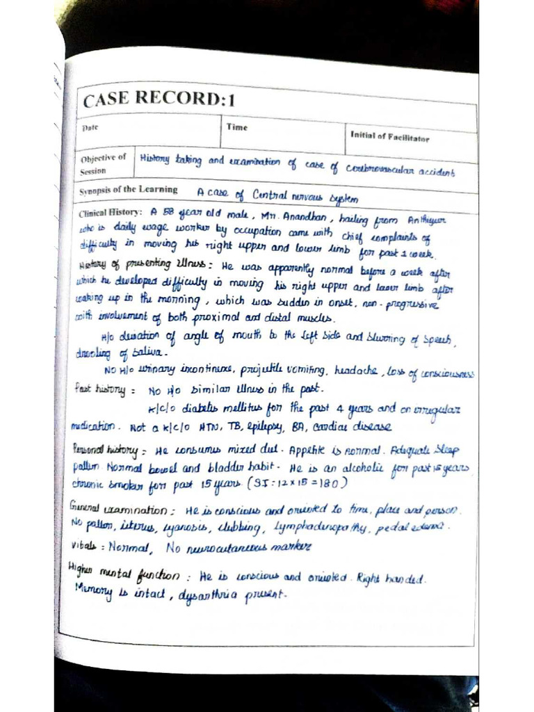 Final Year Case 1 To 10 | PDF