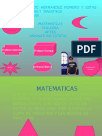 Materias y Maestros