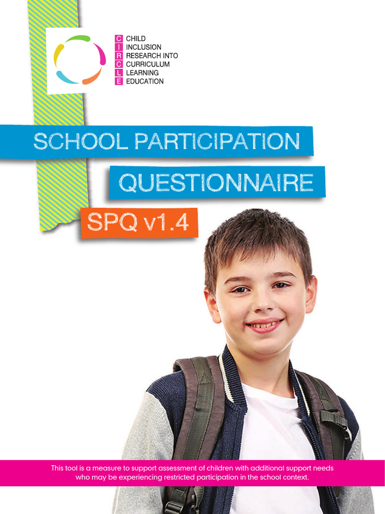 SPQ Tool User Manual | PDF | Teachers | Classroom