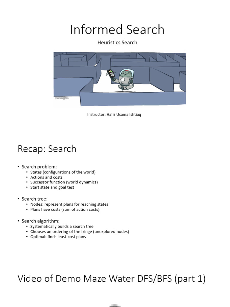 Heuristic Search Algorithms Explained | PDF | Algorithms And Data ...