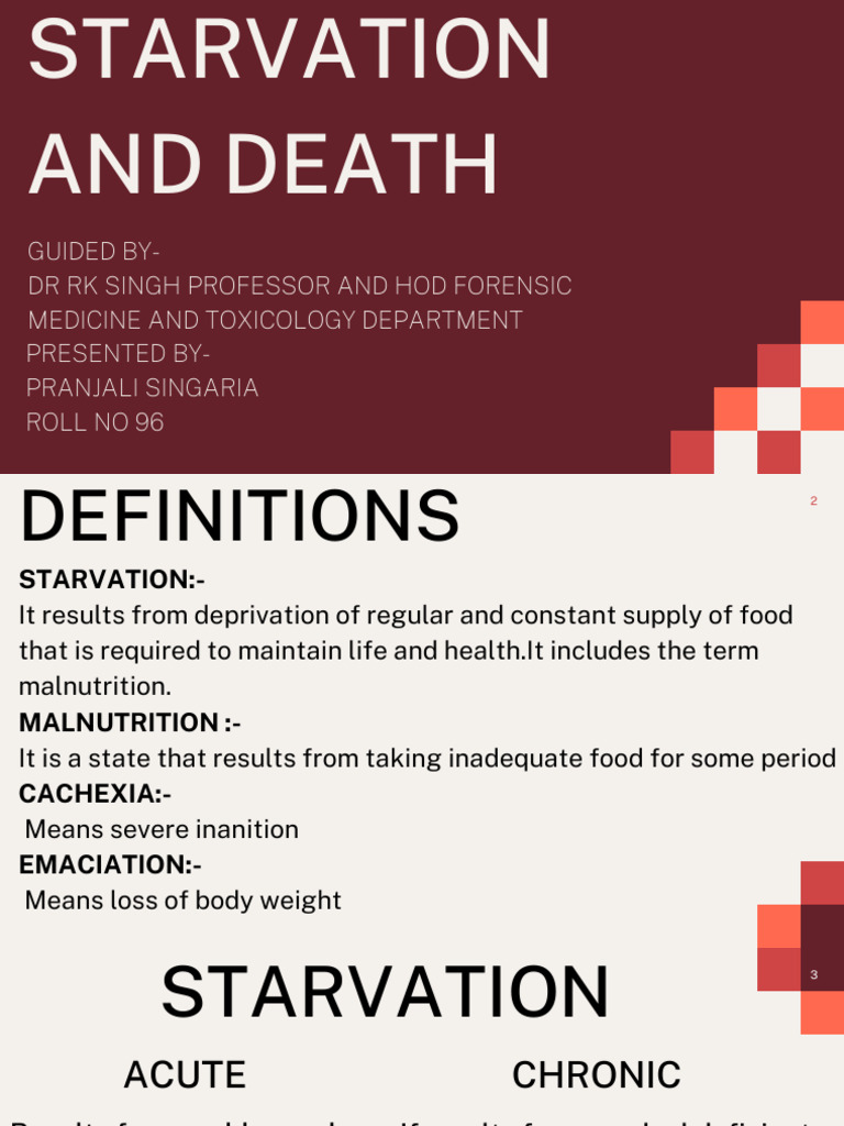 Understanding Starvation and Its Effects | PDF | Starvation | Adipose ...