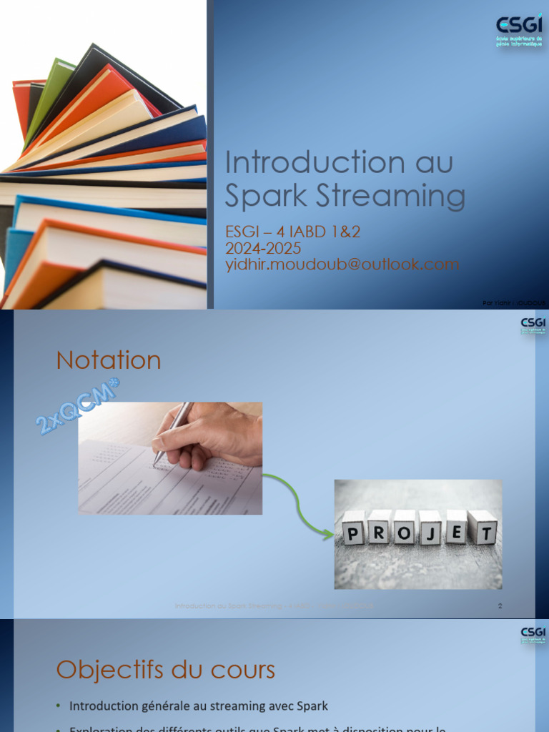 Introduction à Spark Streaming | PDF | Apache Spark | Données