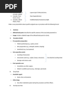 Surgical Preference Card Template | PDF