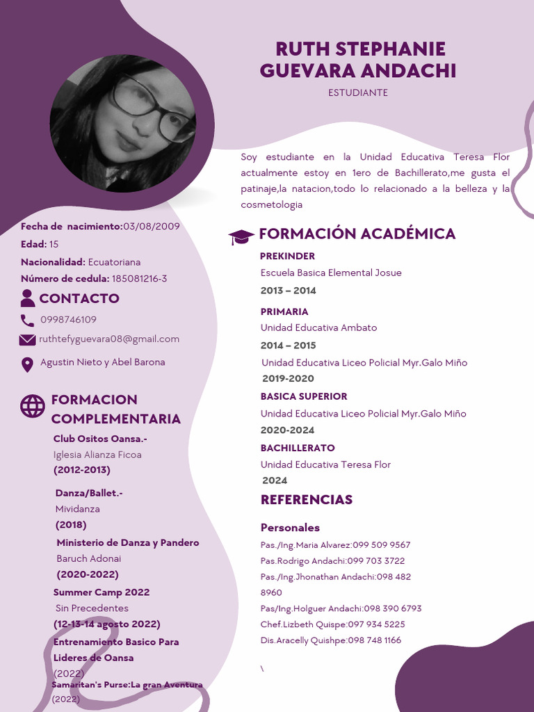 Curriculum Vitae R.G | PDF