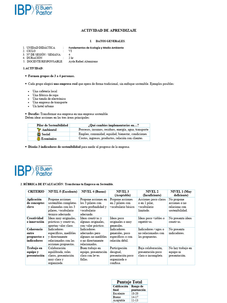 04 - Ecologia y Medio Ambiente | PDF | Sustentabilidad | Entorno natural