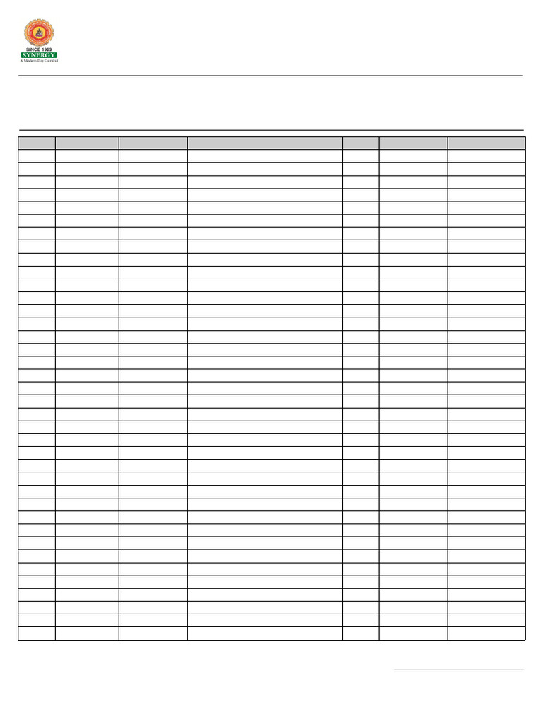 CT1 MCM Mark List | PDF