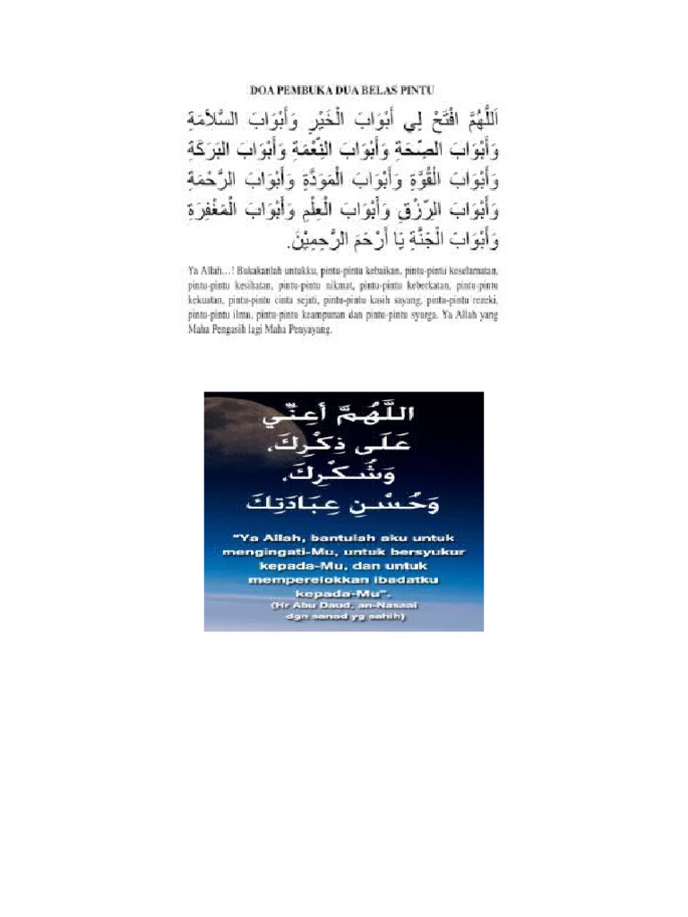 Doa | PDF