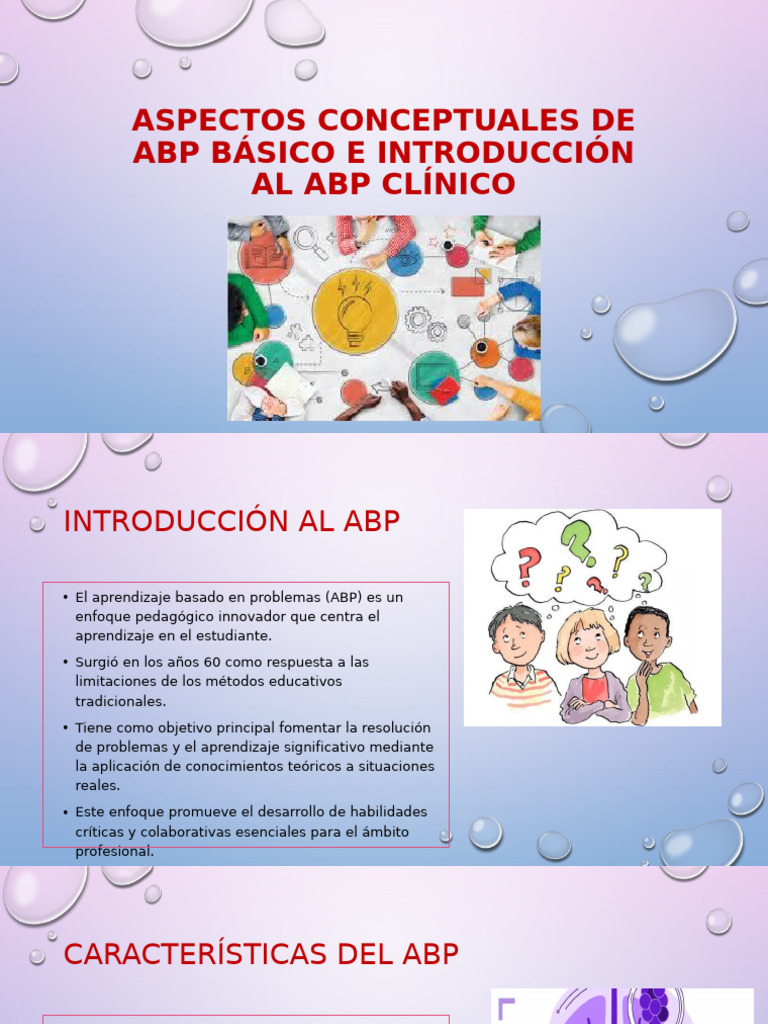 Introducción Al Abp Clínico | PDF | Aprendizaje | Pensamiento