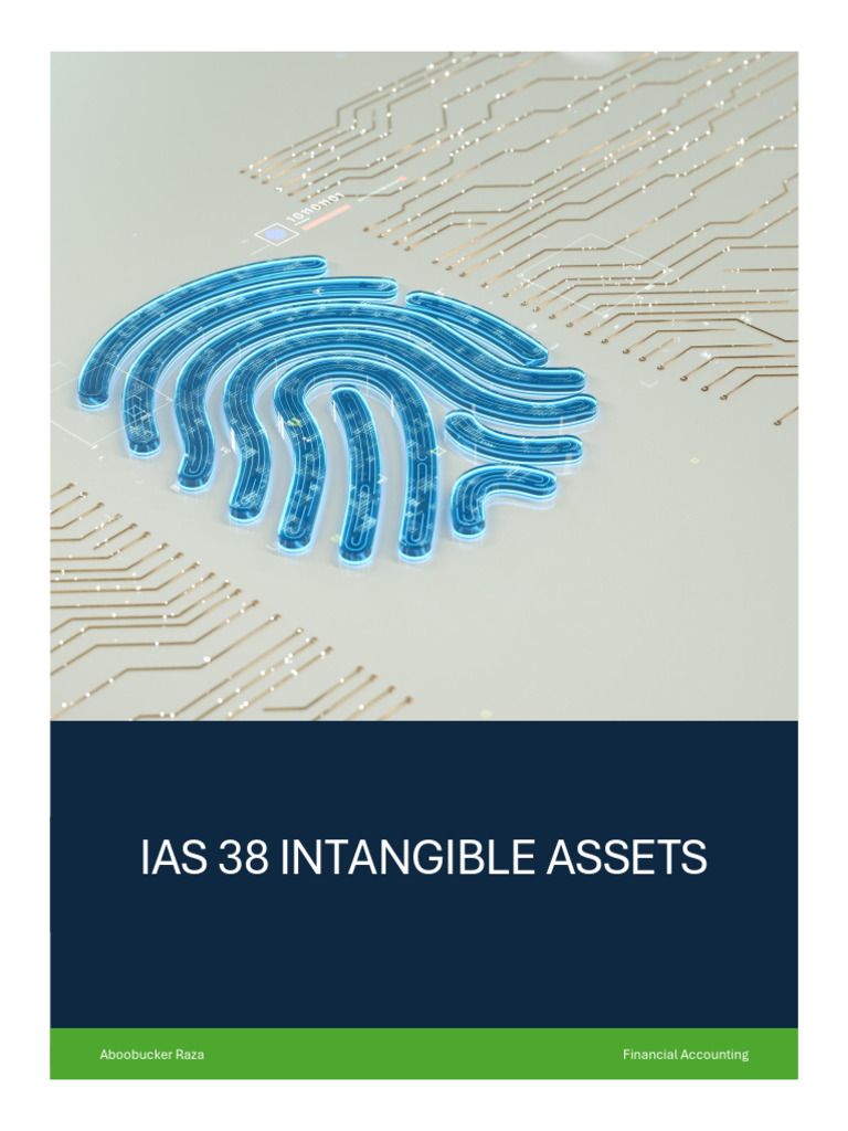 IAS 38 Intangible Assets Overview | PDF | Intangible Asset | Financial ...