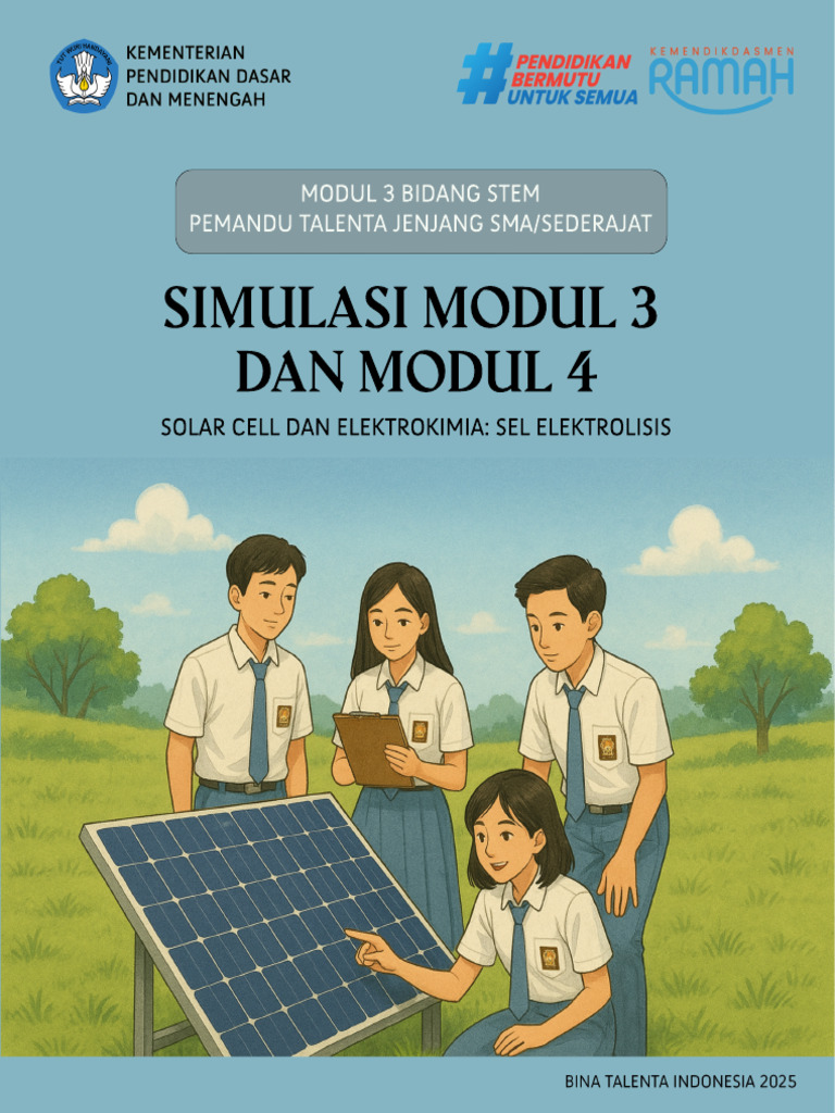 Simulasi Modul 3 Dan Modul 4-Sel Surya Dan Elektrokimia | PDF