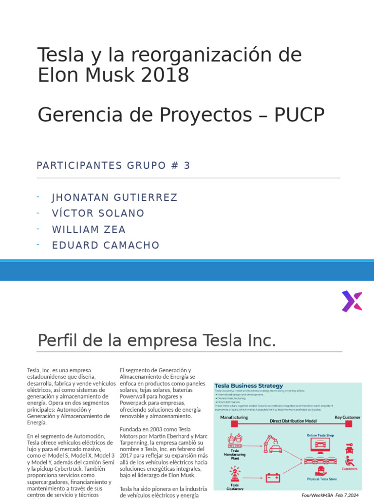 Reorganización de Tesla por Elon Musk 2018 | PDF | Elon Musk | Business