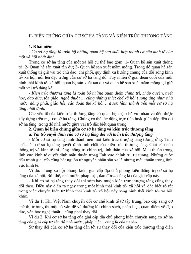 tai lieu on tập triet HTKTXH - LS - TN | PDF