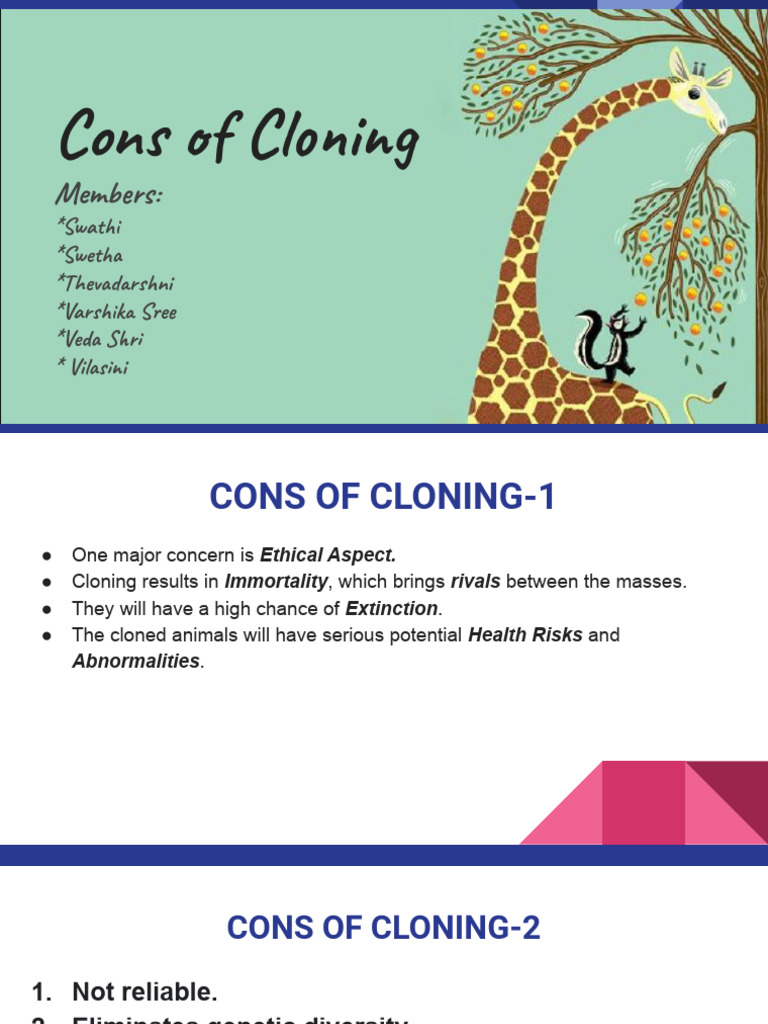 Cloning Project | PDF