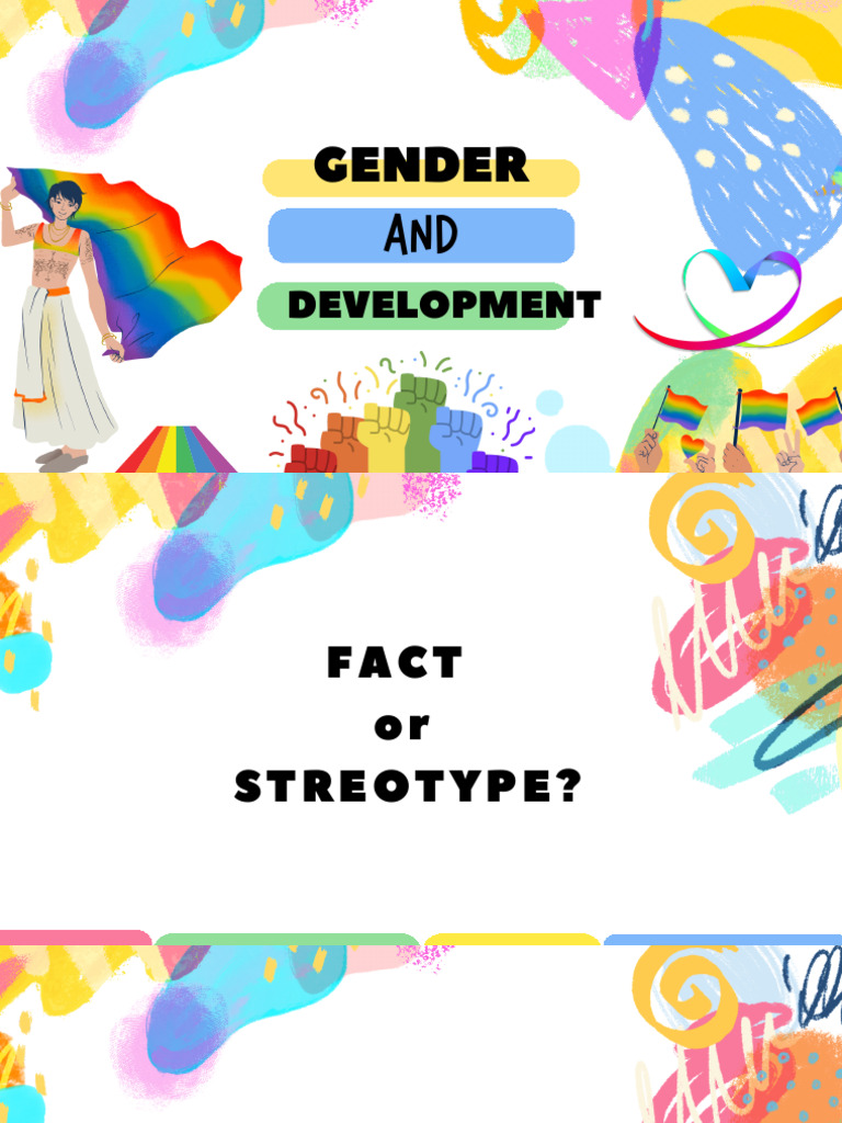 Gender and Development PPT G13 PDF | PDF | Gender | Gender Studies
