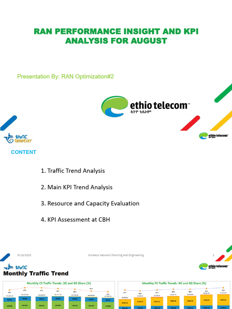Performance Analysis RAN OPT#2 | PDF | Wireless Network ...