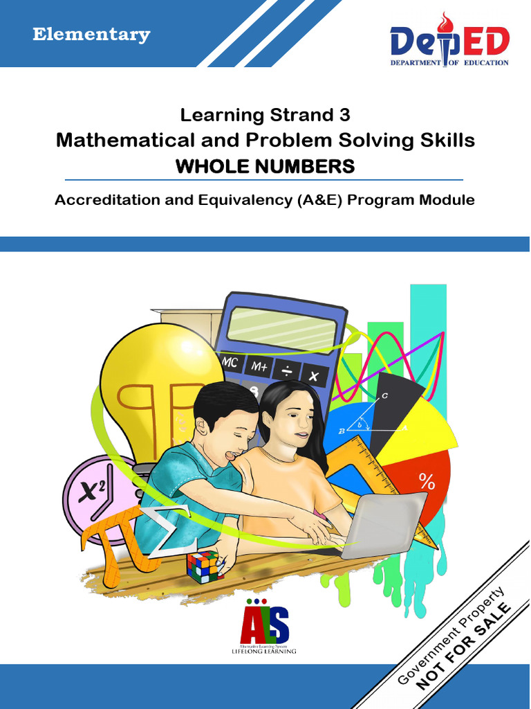 Whole Numbers Learning Module | PDF | Numbers | Learning