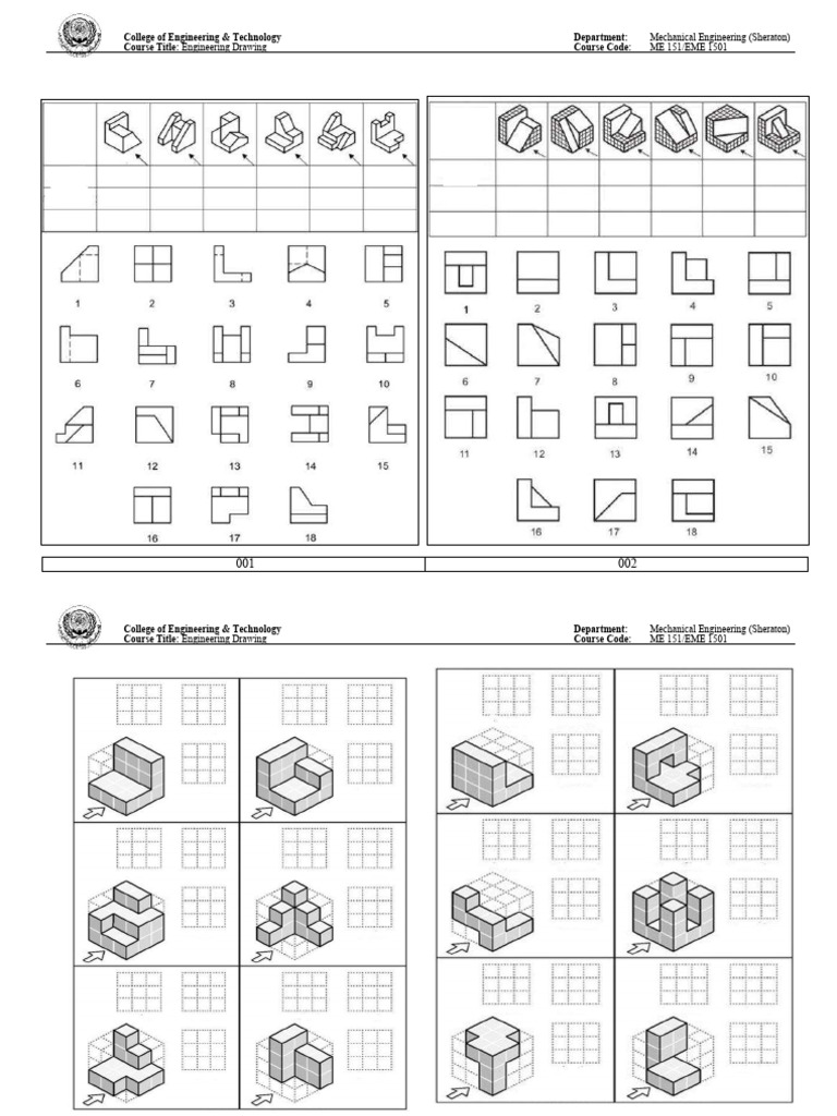 Engineering Drawing Course Overview | PDF | Engineering | Science Education
