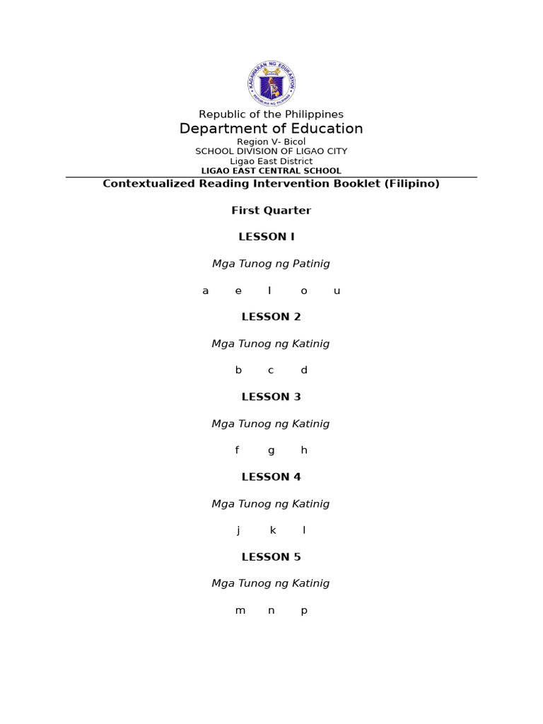 Reading Materials | PDF