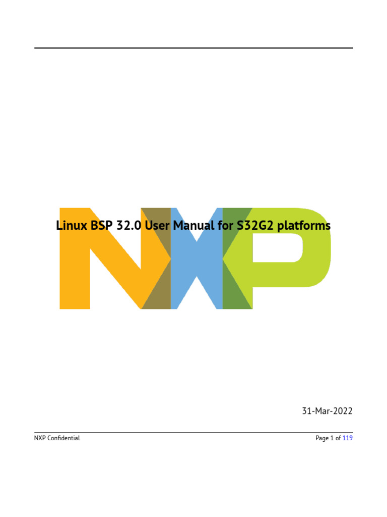 S32G2 Linux BSP User Manual | PDF | System Software | Operating System ...