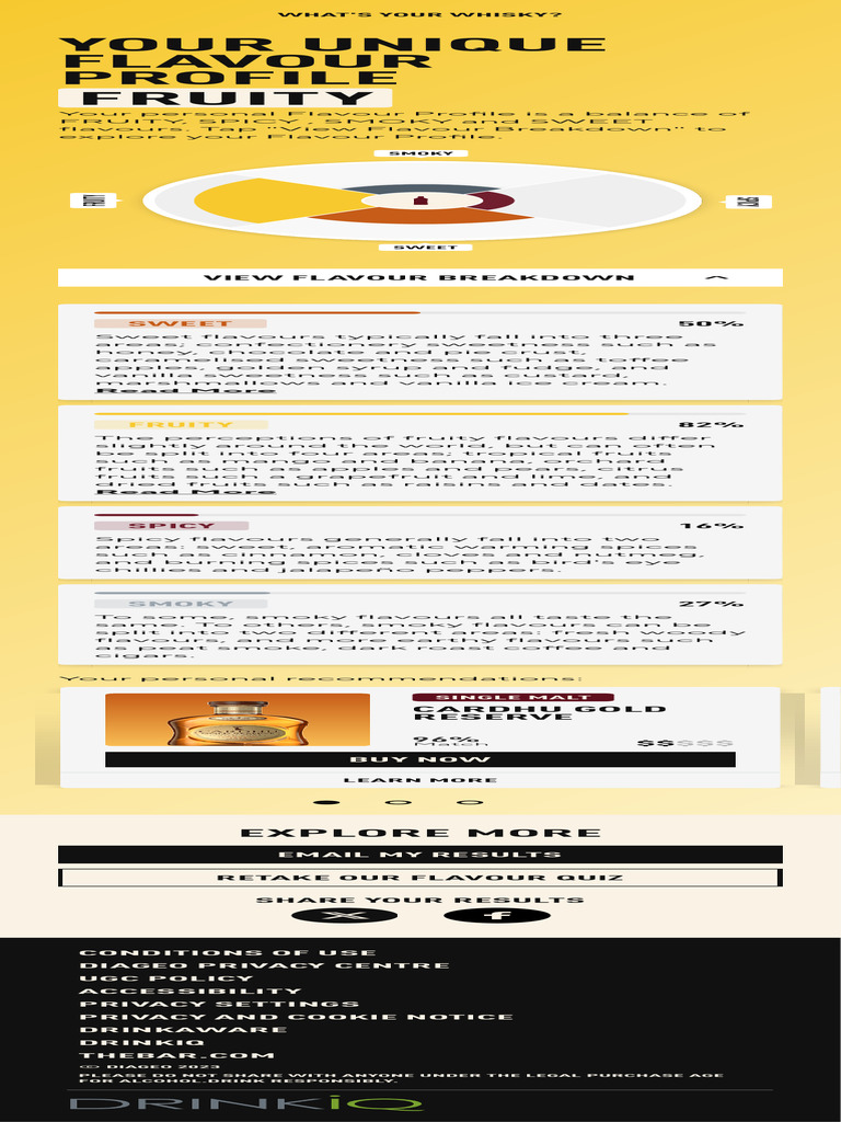 Diageo Find Your Flavour | PDF