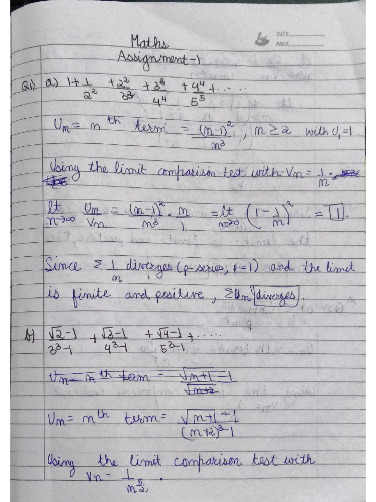 Maths Assignment | PDF
