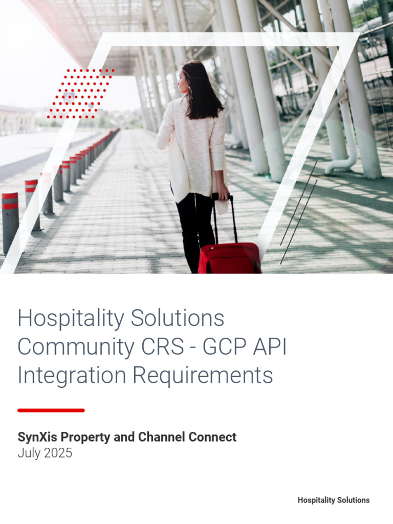 Hospitality Solutions API Integration Guide | PDF | Transport Layer ...